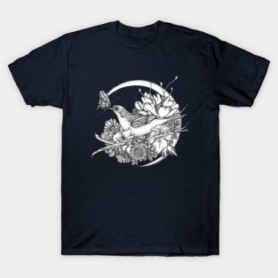 A Bird and a Butterfly T-Shirt